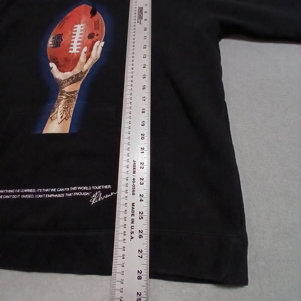 Fenty Mitchell &‎ Ness Super Bowl LVII Icon Pullover Hoodie Size L Rihanna - Picture 3 of 10